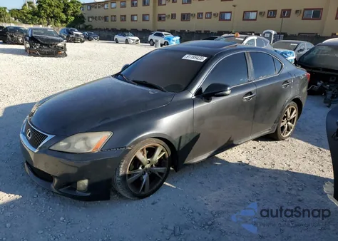 2010 Lexus Is 250 из США, поврежденный, VIN JTHBF5C20A5116853